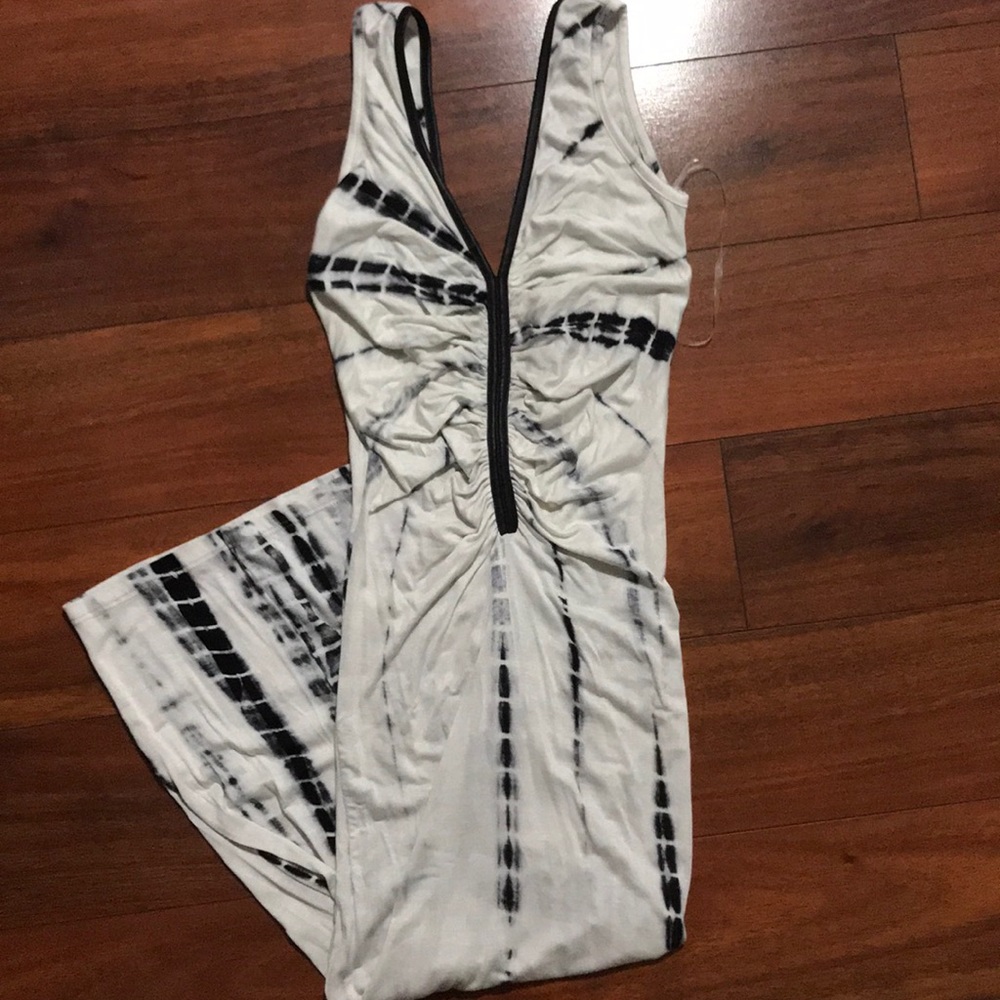Tie dye midi dress